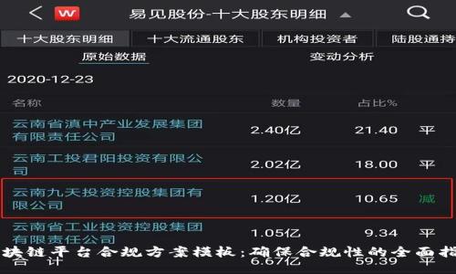 区块链平台合规方案模板：确保合规性的全面指南